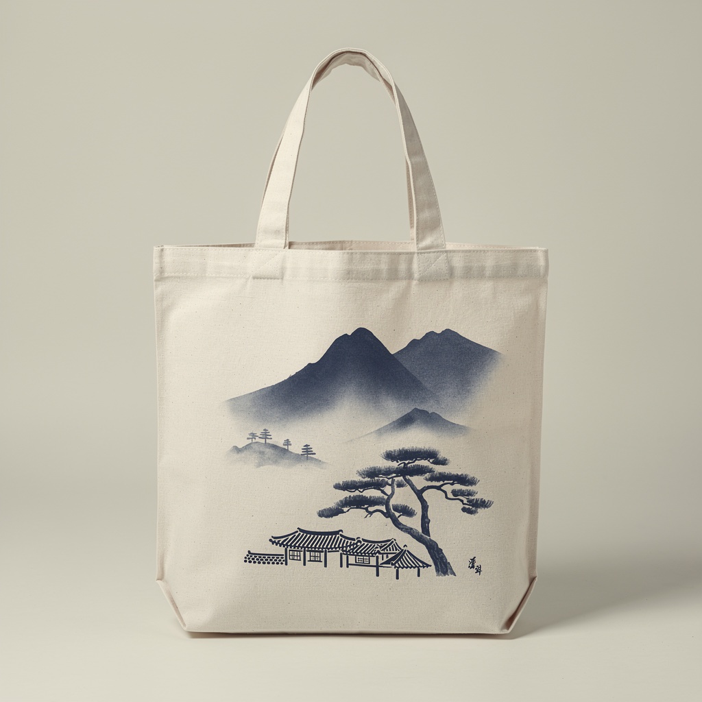 지역 아트 에코백