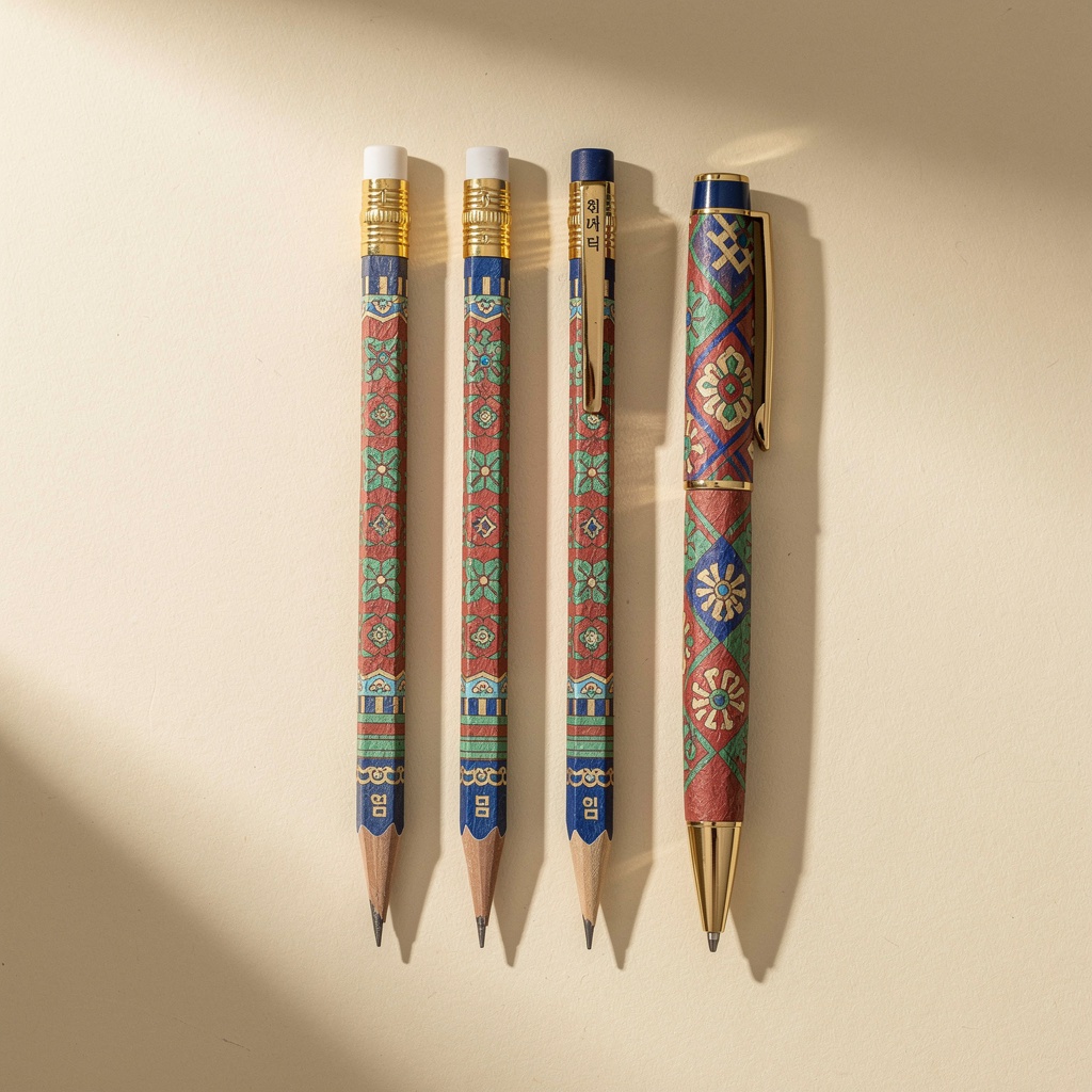 지역 캐릭터 연필